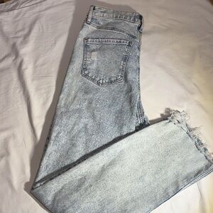 Express Light Wash Distressed Men's Jeans